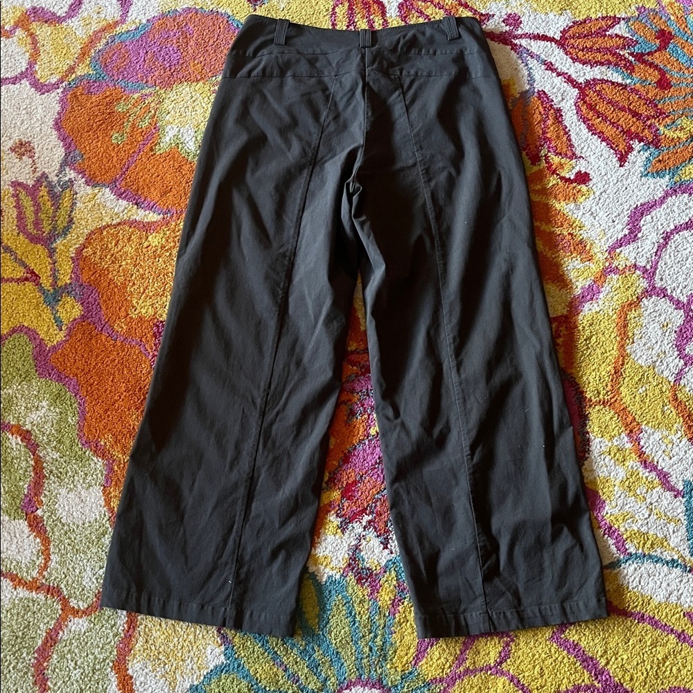 HABITAT CLOTHING WOMENS LARGE WIDE LEGGED TROUSERS PANTS - Picture 3 of 7